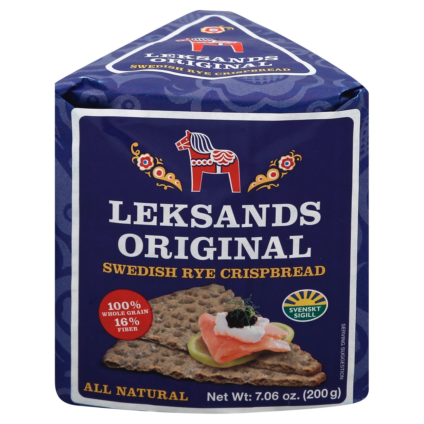 Leksands Crispbread Triangule Swedish 7.06 oz (Pack Of 12)