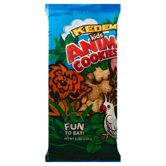 Kedem Kids Animal Cookies 12 Oz Pack of 12