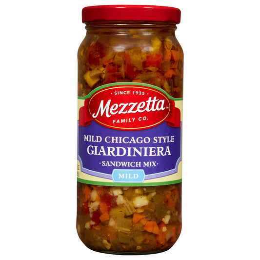 Mezzetta Giardiniera Chicago Mild 16 oz (Pack Of 6)