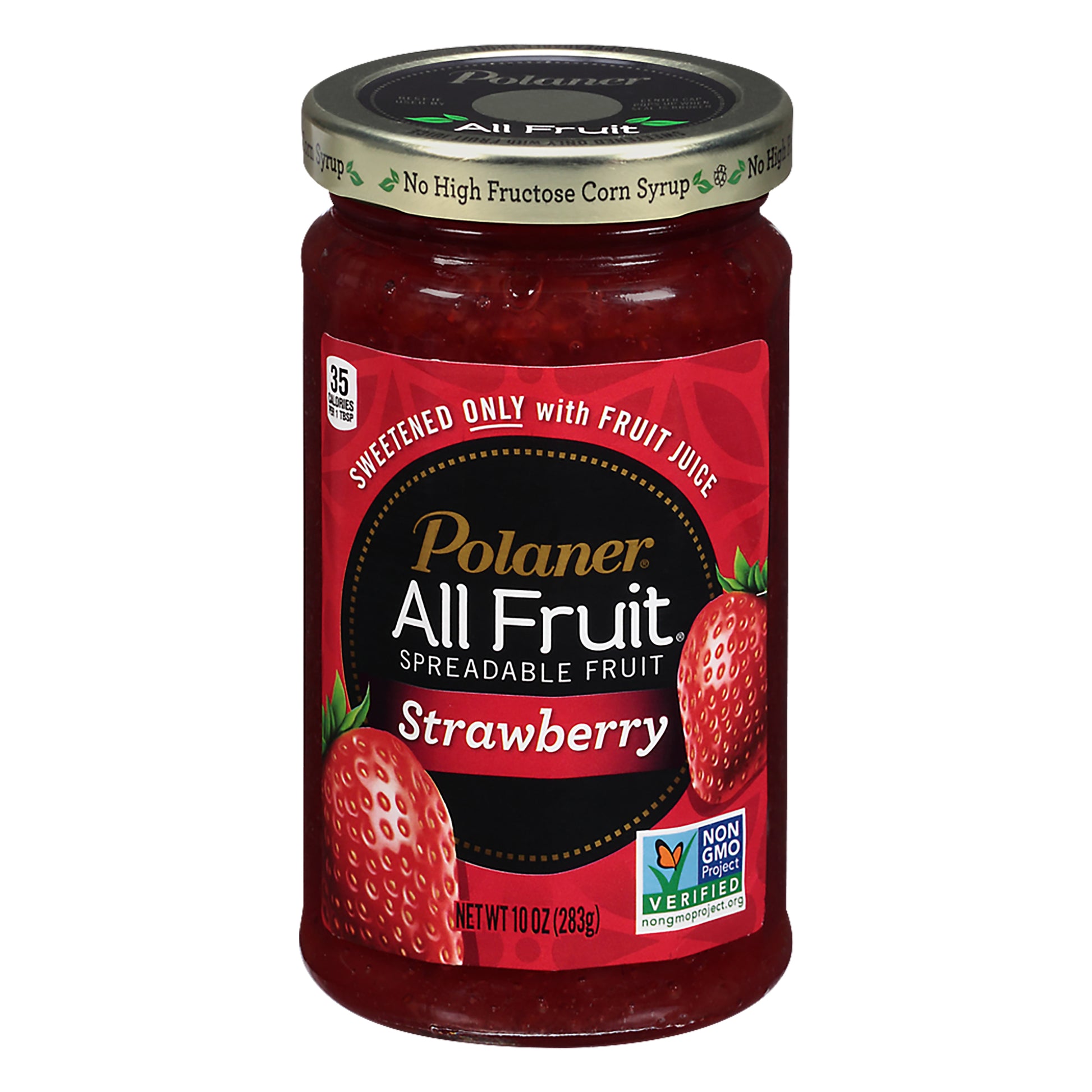 Polaner Fruit Spread Strawberry 10 oz (Pack Of 12)