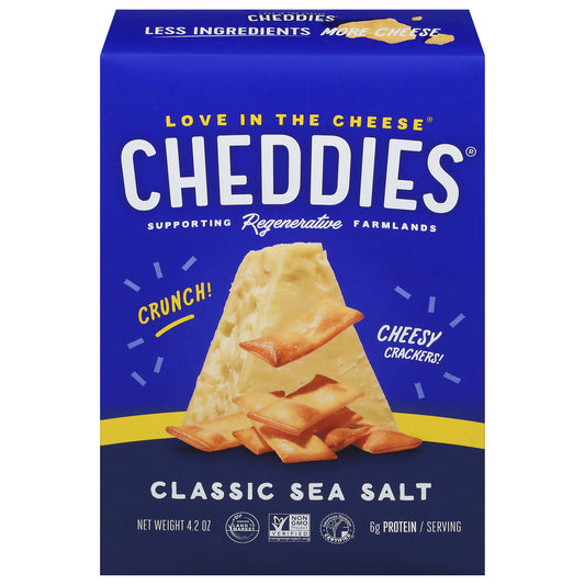 Cheddies Cracker Baked Original Cheddar 4.2 oz (Pack Of 6)