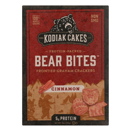 Kodiak Cakes - Cracker Graham Cinnamon 9 oz (Pack of 8)