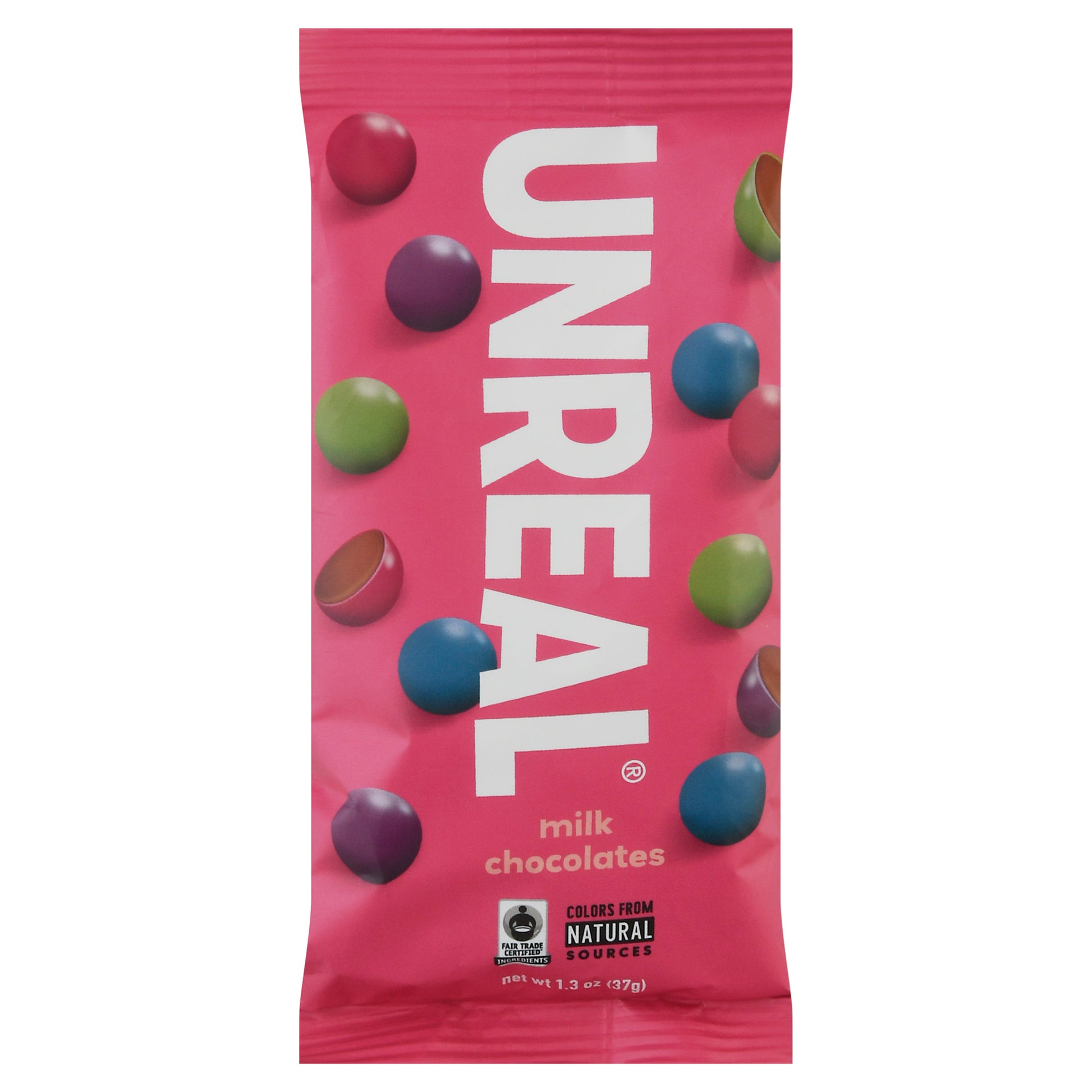 Unreal Chocolate Milk Gems 1.3 oz (Pack Of 12)