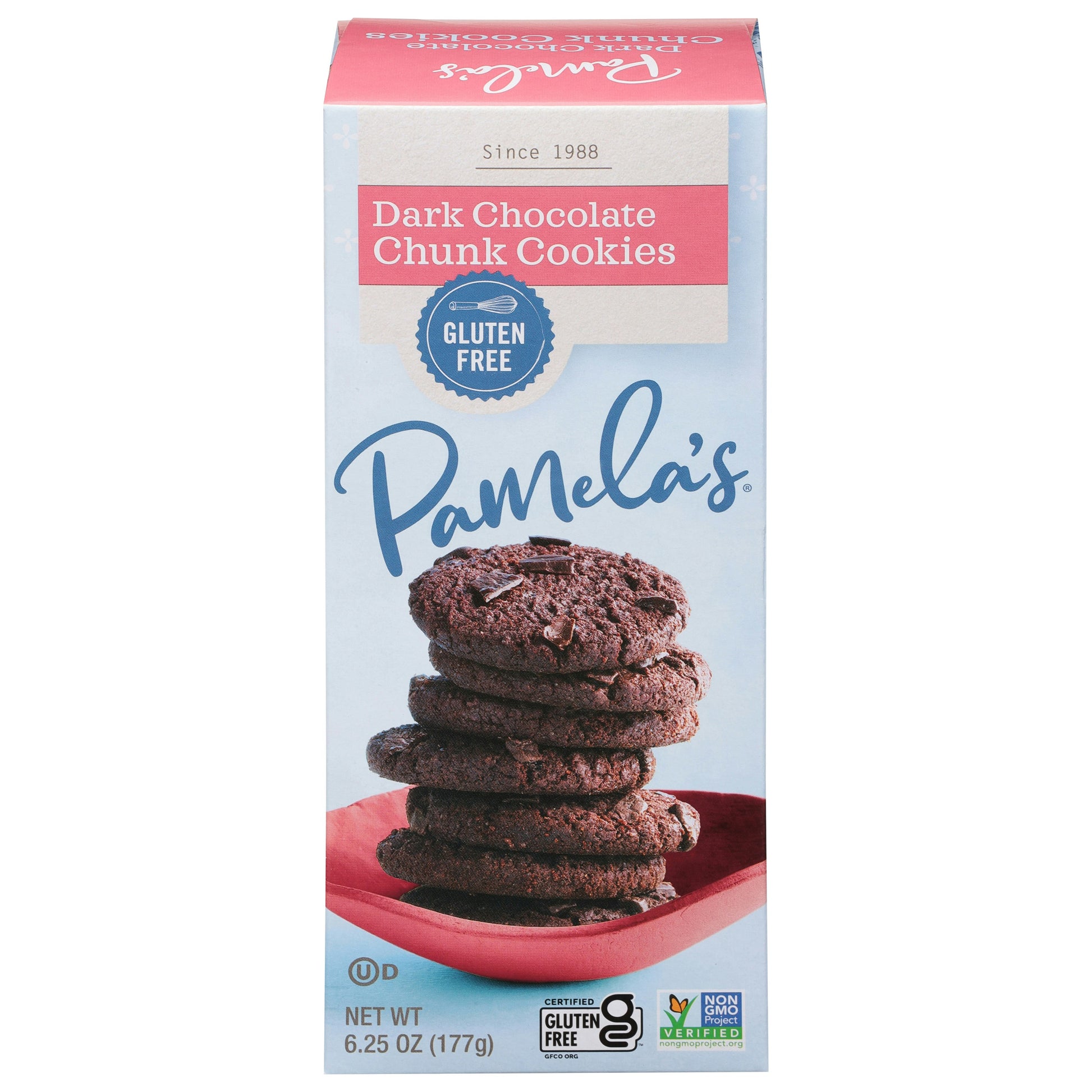 Pamelas Cookie Dark Chocolate Chunk 5.29 oz (Pack of 6)