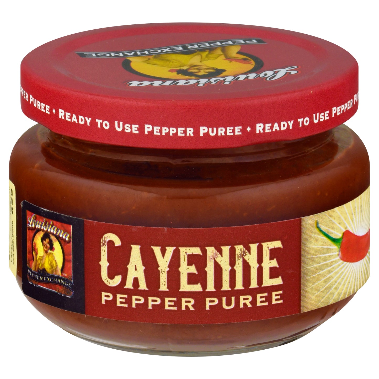 Louisiana Pepper Exchange Puree Pepper Cayenn 4 Oz (Pack Of 12)