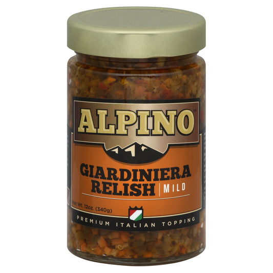 Alpino Relish Giardiniera Mild 12 Oz (Pack Of 6)