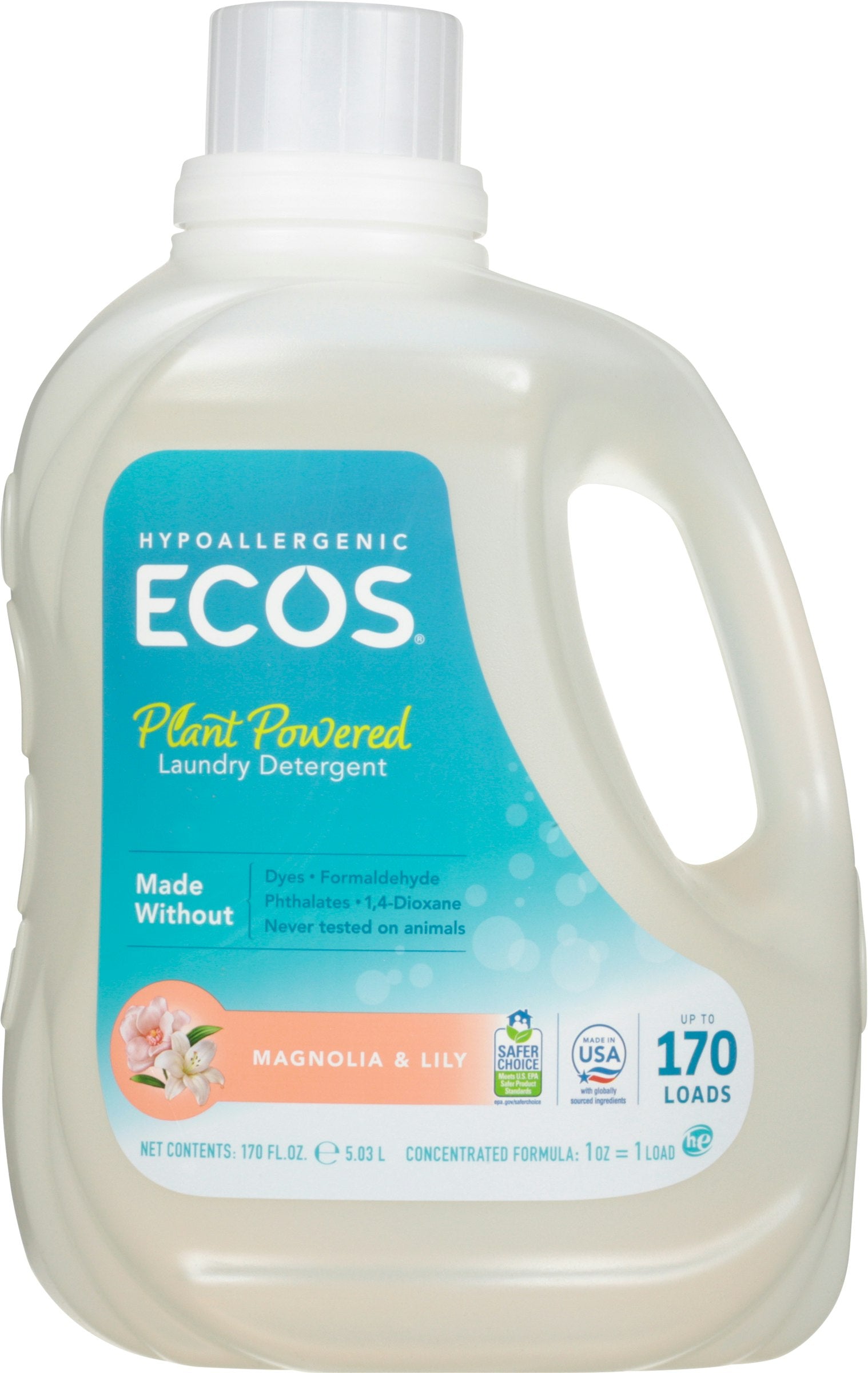 Ecos Laundry Magnolia Lily 170 Oz (Pack Of 2)