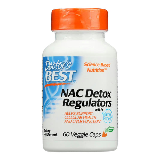 Doctor's Best - Nac Detox Regulators - 60 vcap