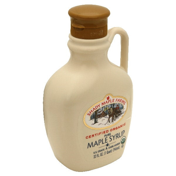 Shady Maple Farm Syrup Amber Rich Taste Organic 32 Oz (Pack Of 6)