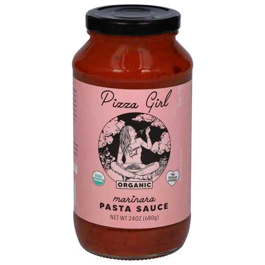 Pizza Girl Inc Sauce Pasta Marinara Organic 24 Oz (Pack Of 6)