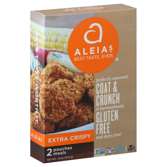 Aleias Breadcrumbs Extra Crispy 4.5 oz (Pack Of 8)