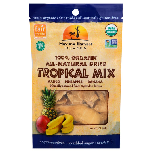 Mavuno Harvest Fruit Dried Tropical Organic 2 oz (Pack Of 6)