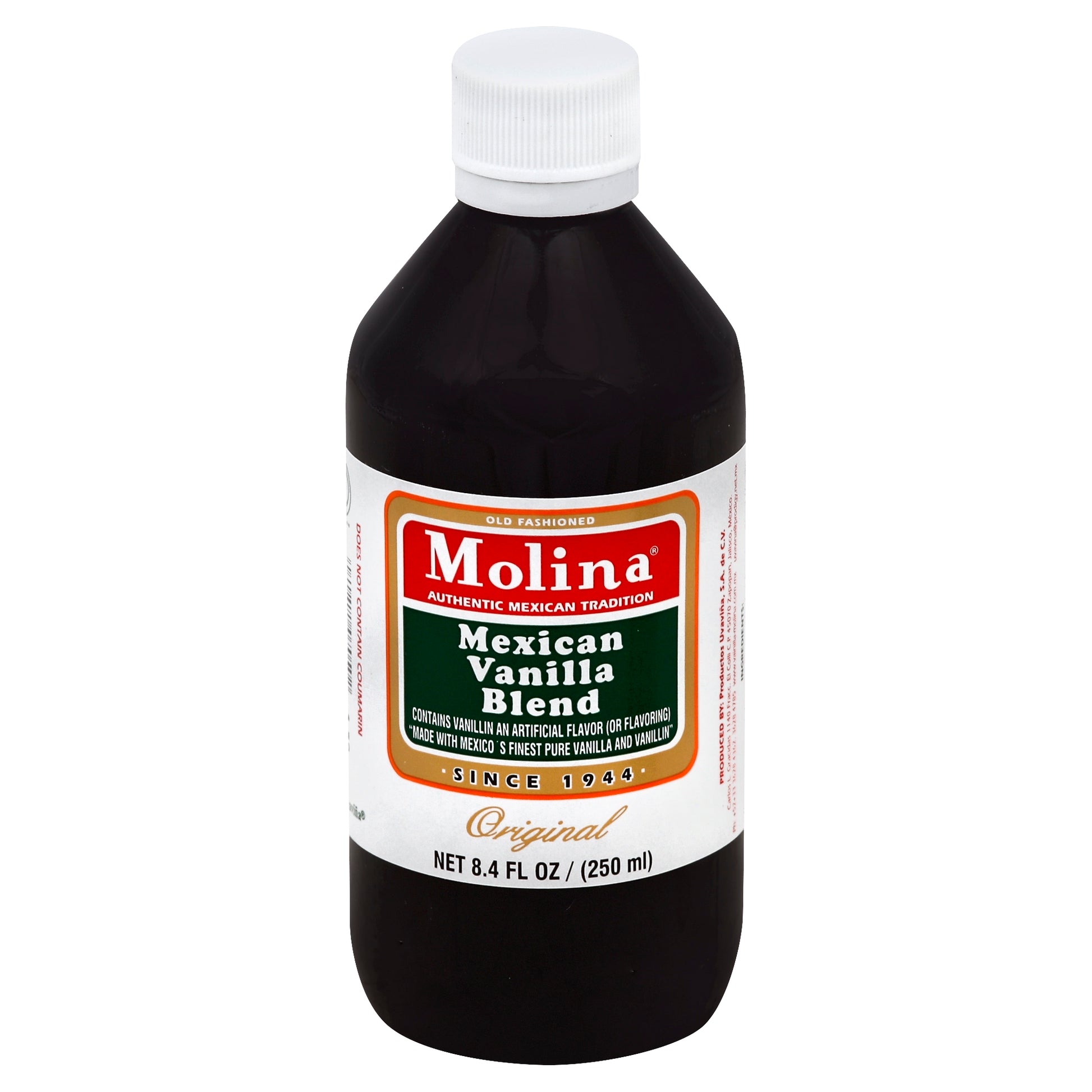 Molina Vanilla Extract Vanilla Original 8.3 oz (Pack Of 12)