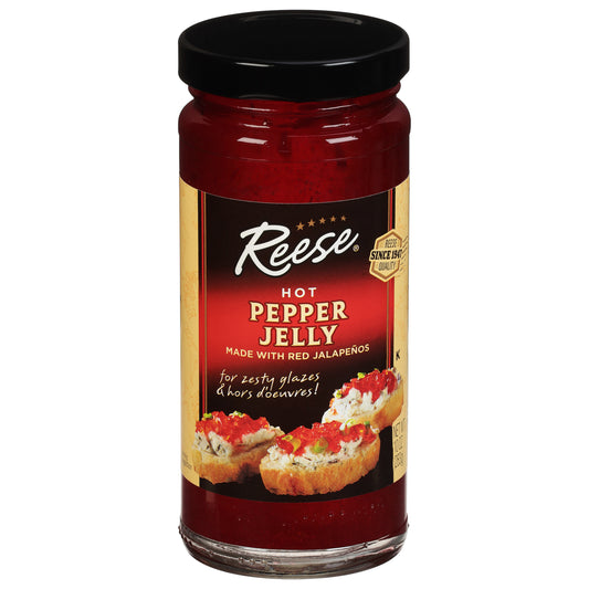 Reese Jelly Jalapeno Hot 10 oz (Pack Of 6)