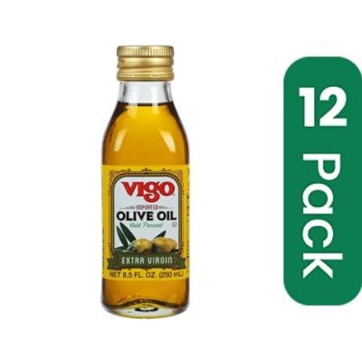 Vigo Spanish Extra Virgin Olive Oil - 8.5 Ounce (Pack of 12)