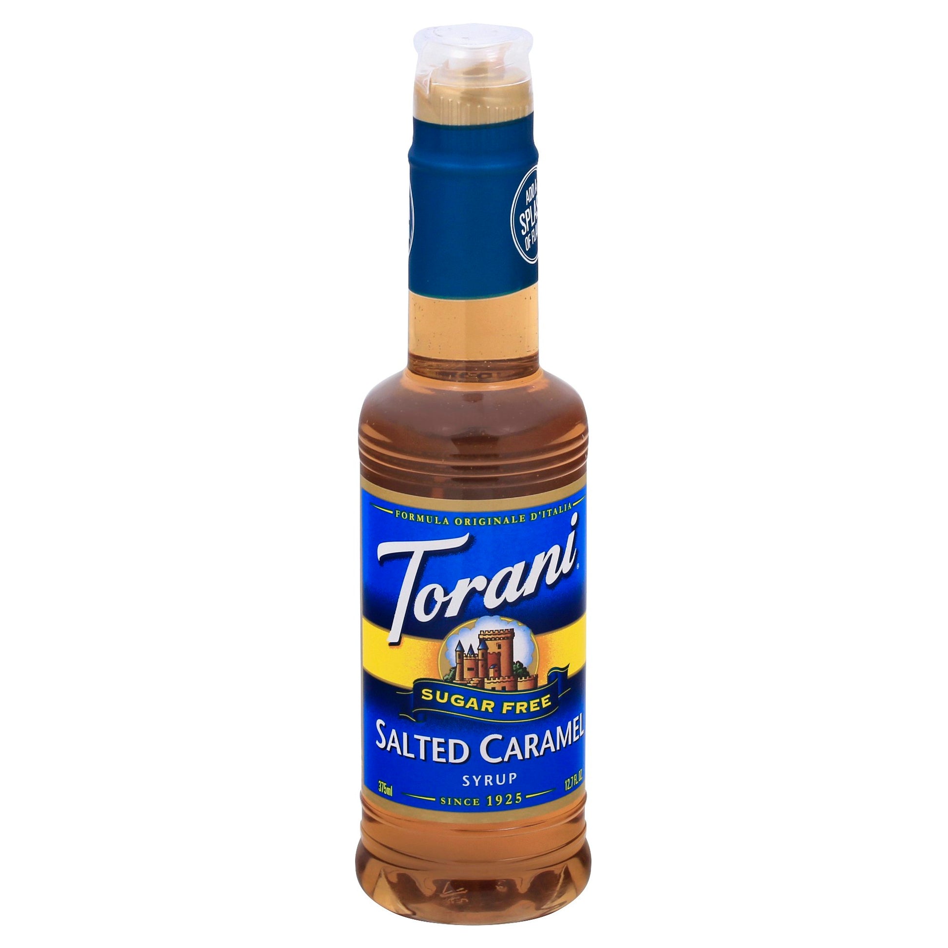 Torani Syrup Salted Caramel Sugar free 12.7 oz (Pack of 4)