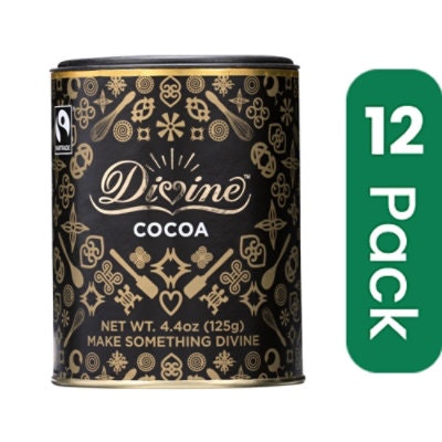 Divine Cocoa Powder - 4.4 oz (Pack of 12)