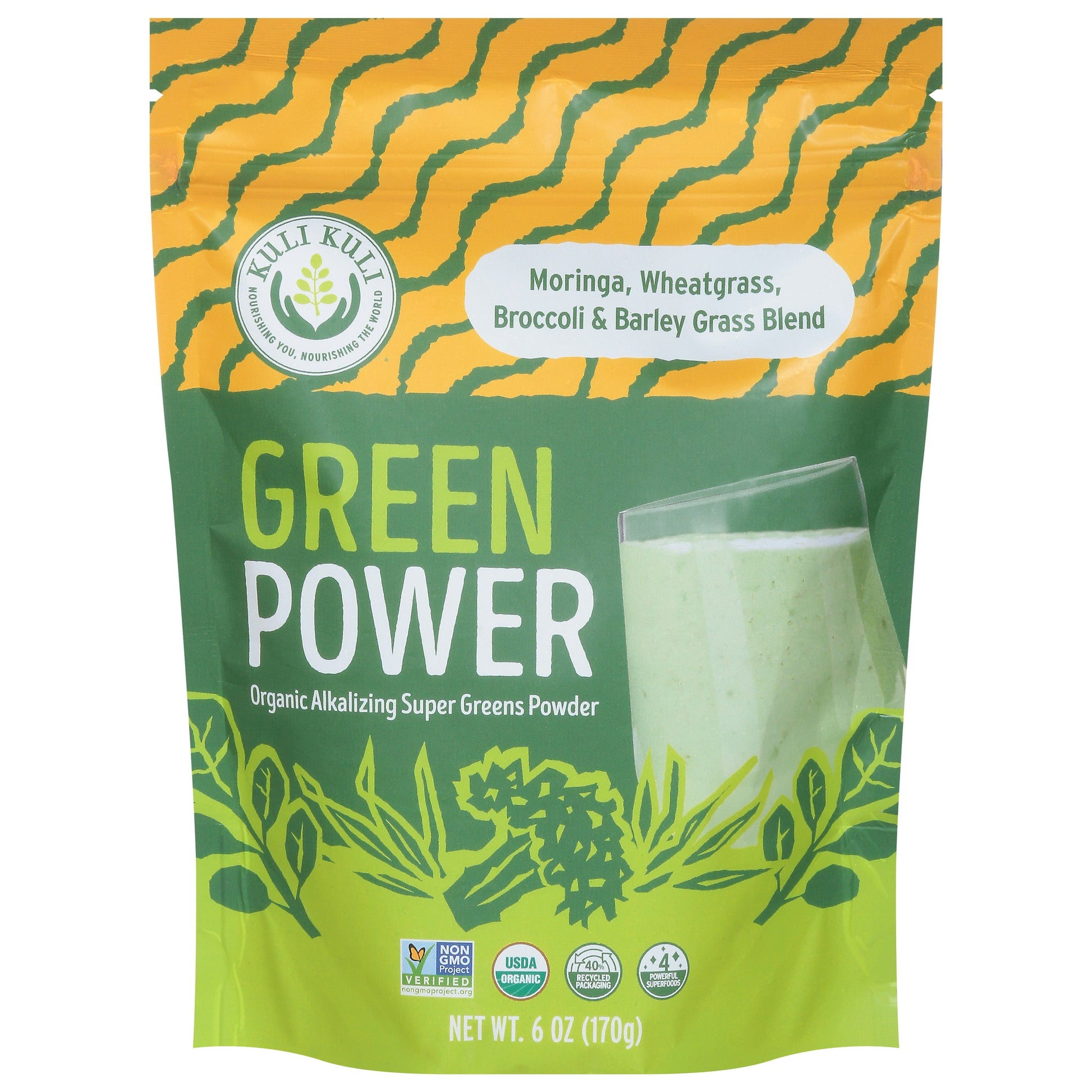 Kuli Kuli Mo Superfood Blend Greens 6 Oz