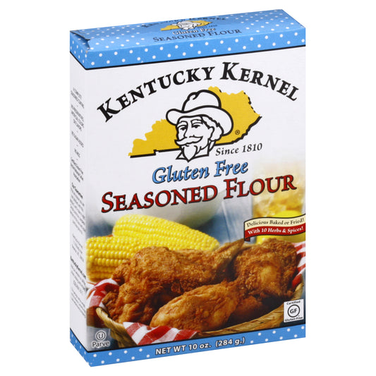 Kentucky Kernal Flour Seasoned Gluten Free 10 Oz (Pack Of 6)