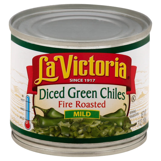 La Victoria Chile Grain Diced Mild 7 oz (Pack Of 24)