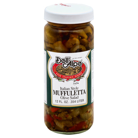 Dell Alpe Salad Muffuletta Olive 12 oz (Pack Of 12)