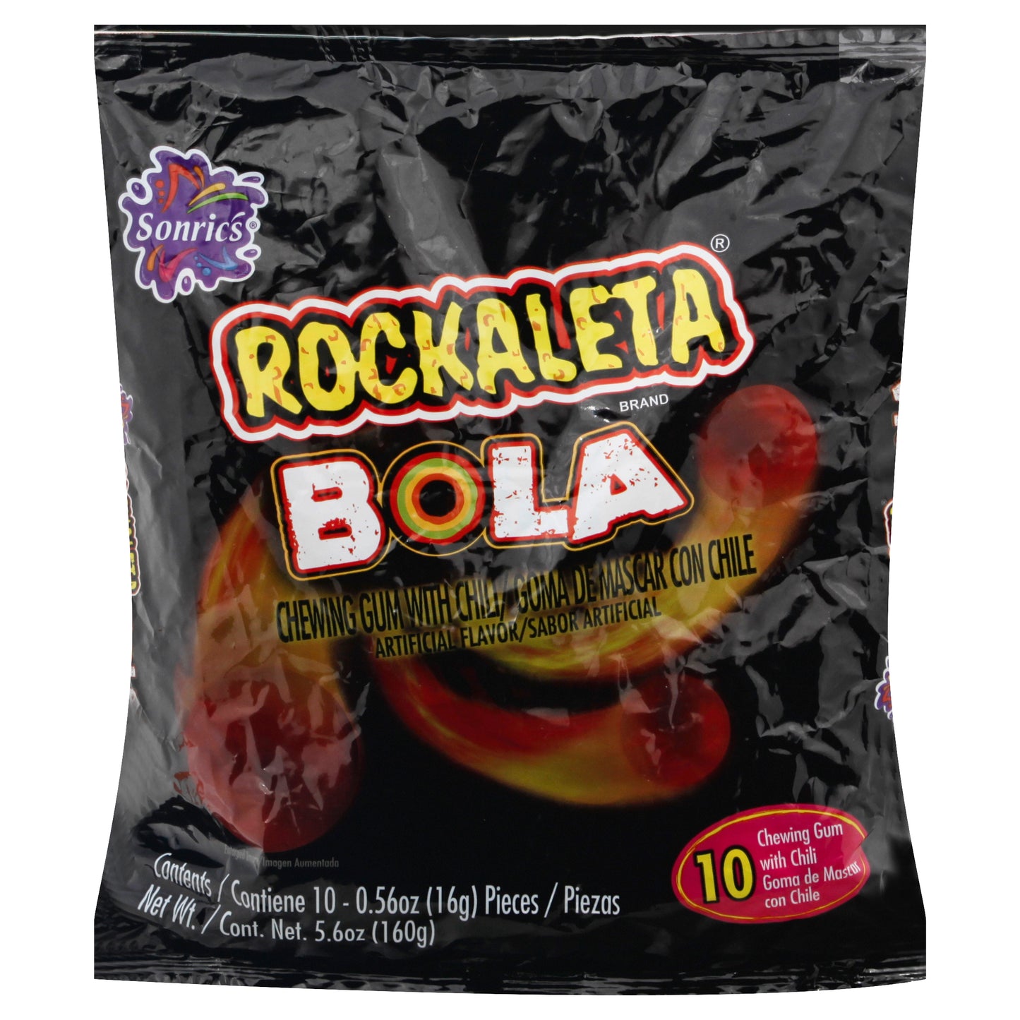 Sonrics Lolipop Rockaleta Bola Bag 11.46 Lb (Pack Of 30)