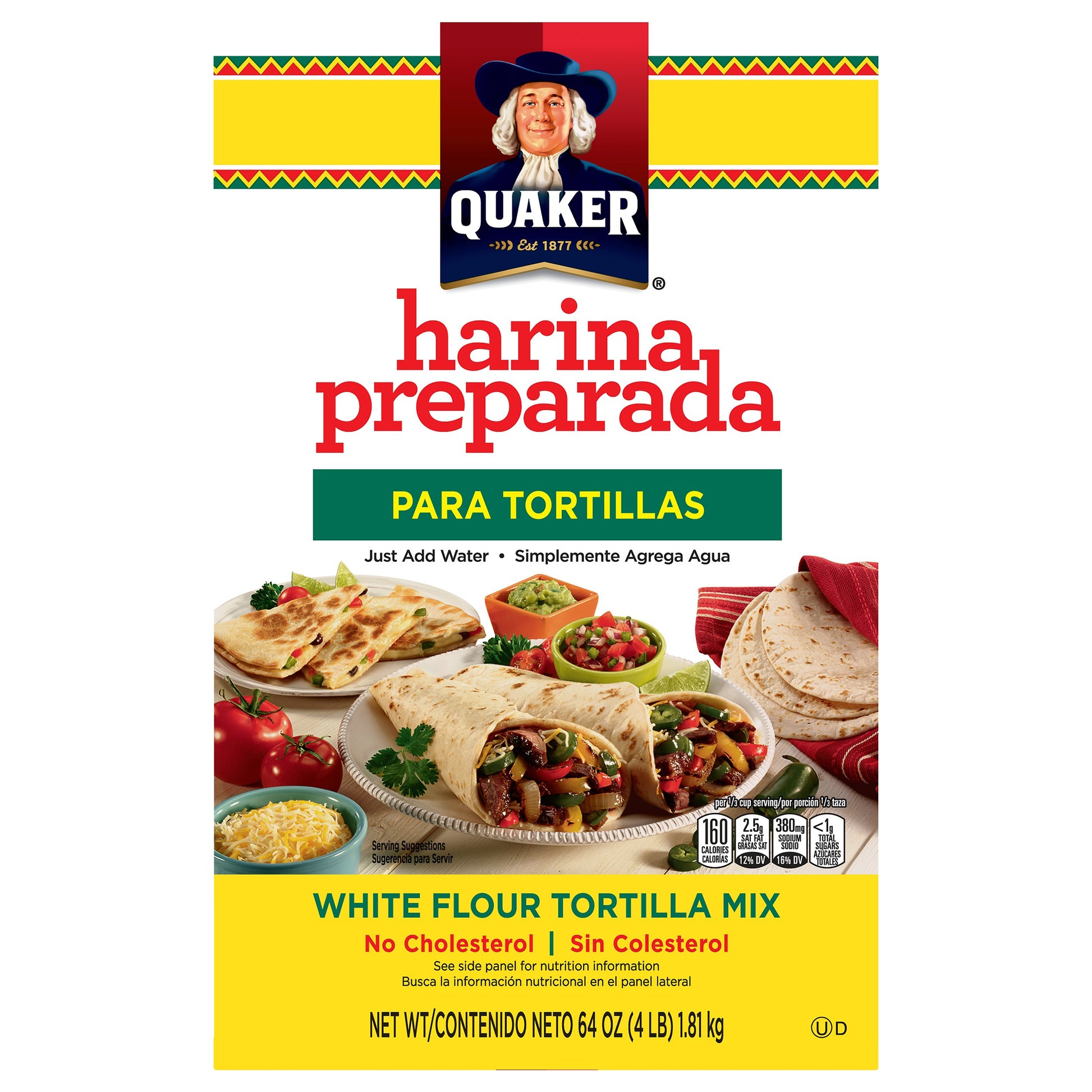 Quaker Masa Preparada 4 Lb (Pack Of 8)