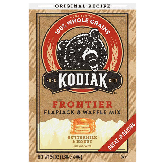 Kodiak Mix Flapjack Buttermilk & Honey 24 oz (Pack Of 6)