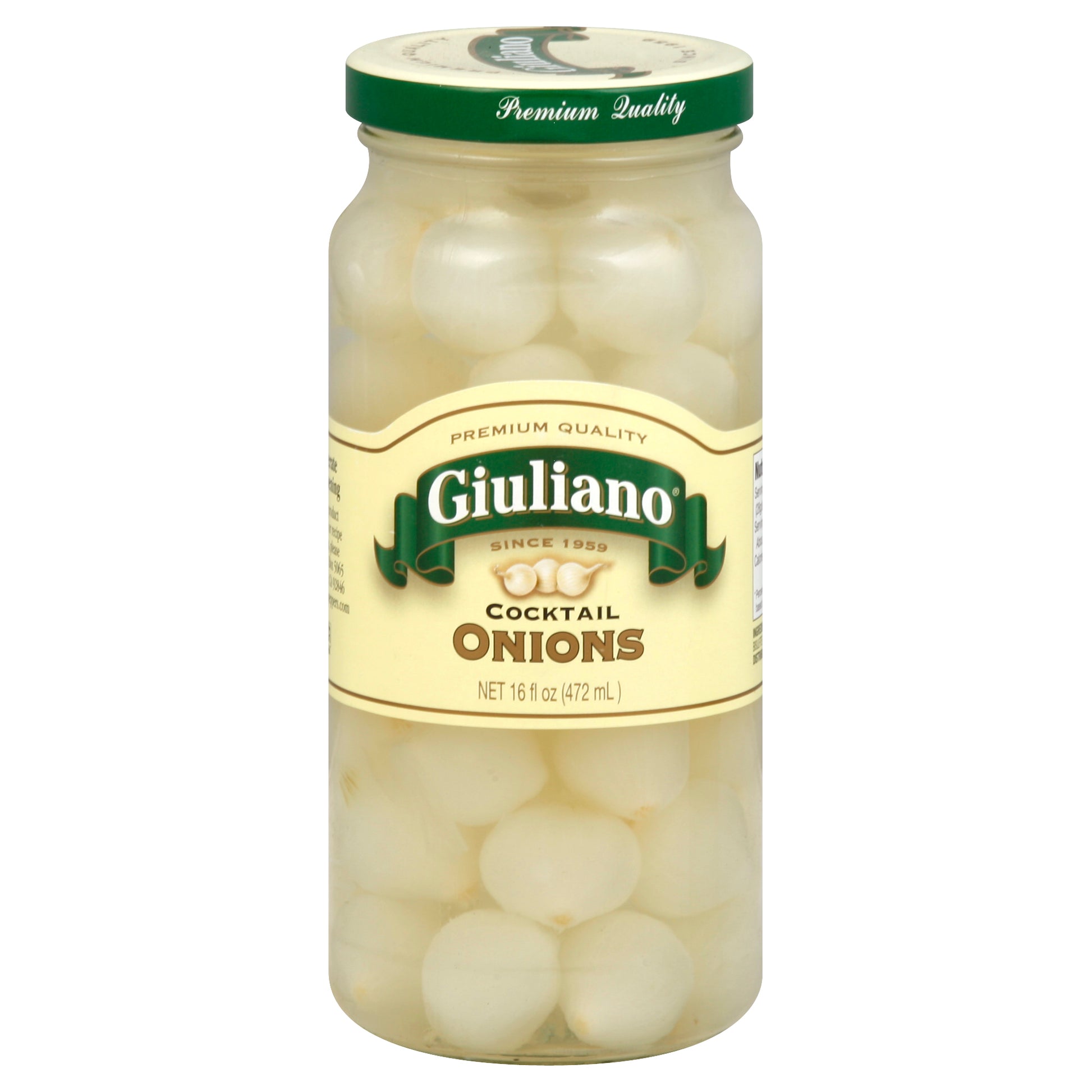 Giuliano Onion Cocktail 16 Oz (Pack Of 6)