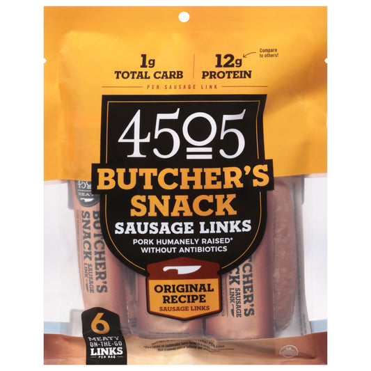 4505 Meats Sausage Link Original 6 oz (Pack Of 8)