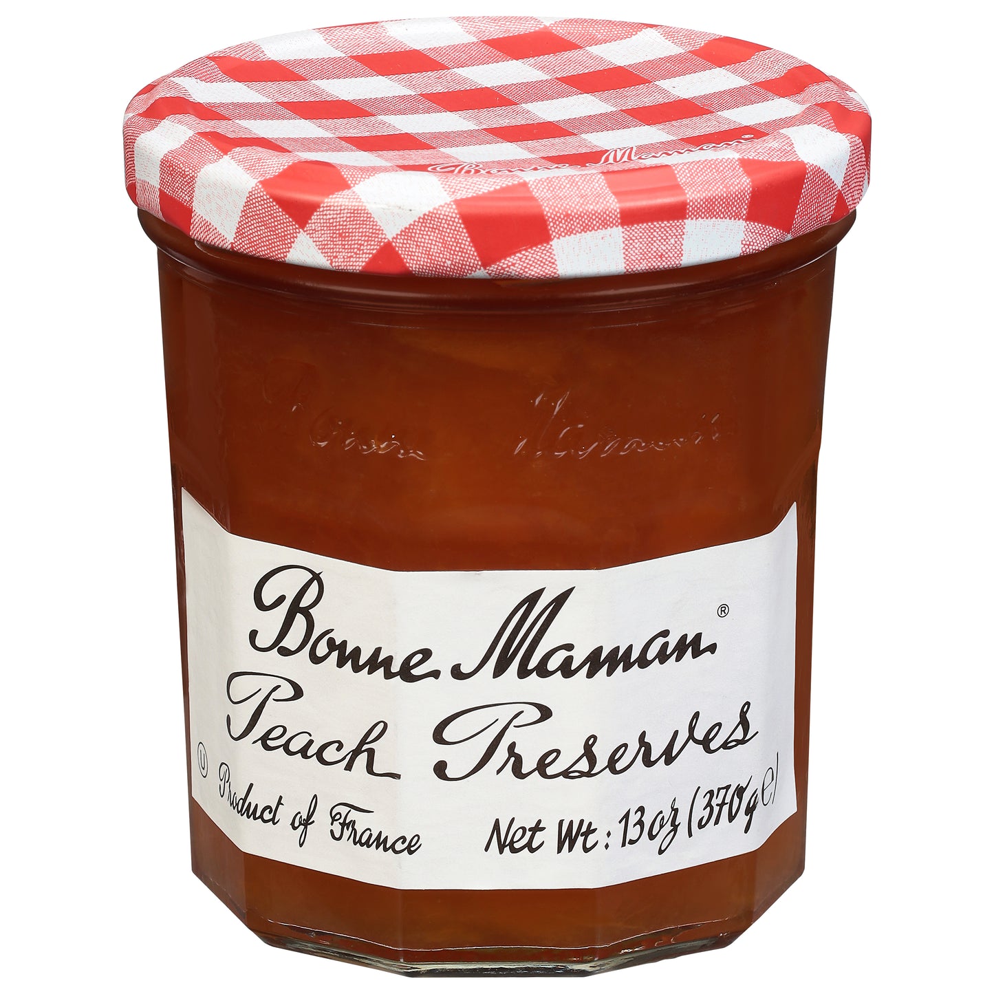 Bonne Maman Preserve Peach 13 oz (Pack Of 6)