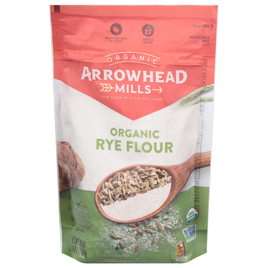 Arrowhead Mills Flour Rye Organic 20 oz (Pack Of 6)