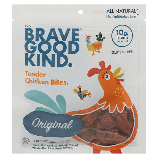 Brave Good Kind Chicken Bites Original 2.5 oz (Pack Of 10)