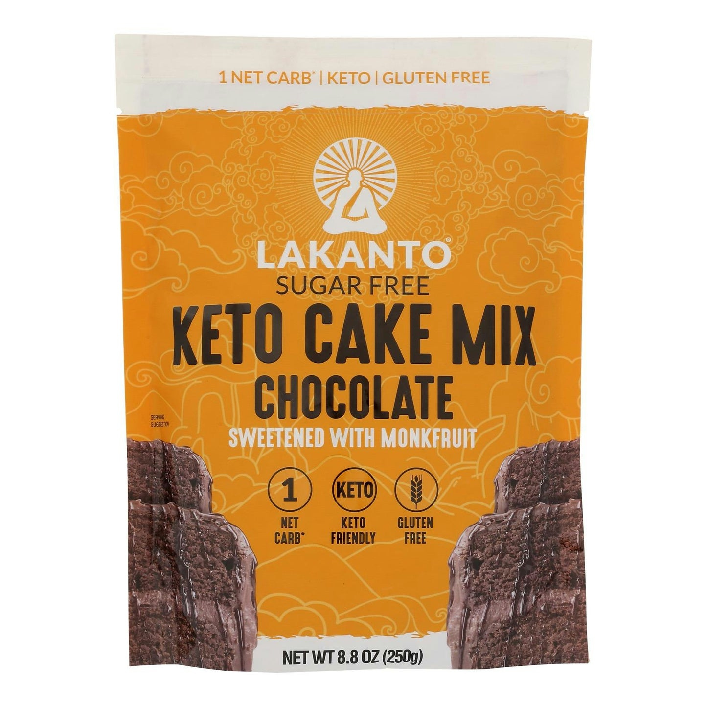 Lakanto - Cake Mix Keto Chocolate 8.8 oz (Pack of 8)