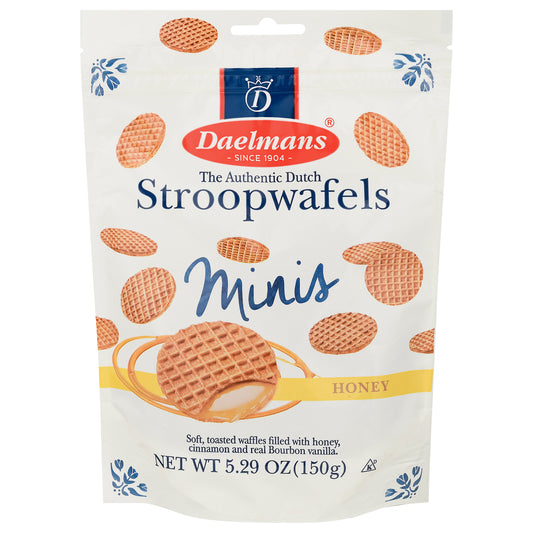 Daelmans Wafels Honey Mini Sup 5.29 oz (Pack Of 10)