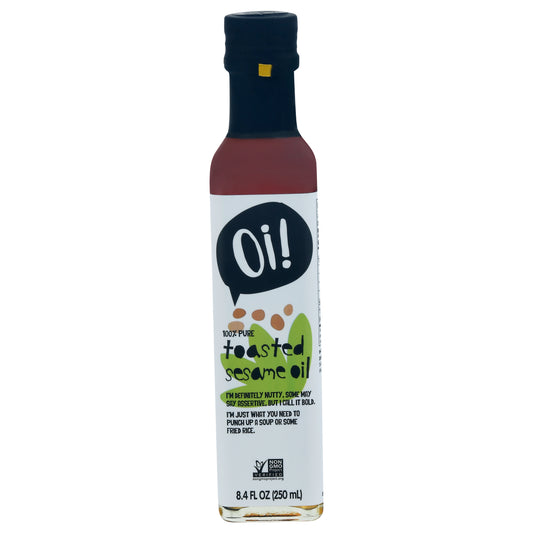 Oi Oil Sesame Toasted 8.4 oz (Pack Of 6)