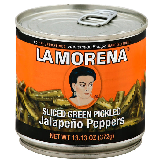 La Morena Jalapeno Sliced 13.3 oz (Pack Of 12)