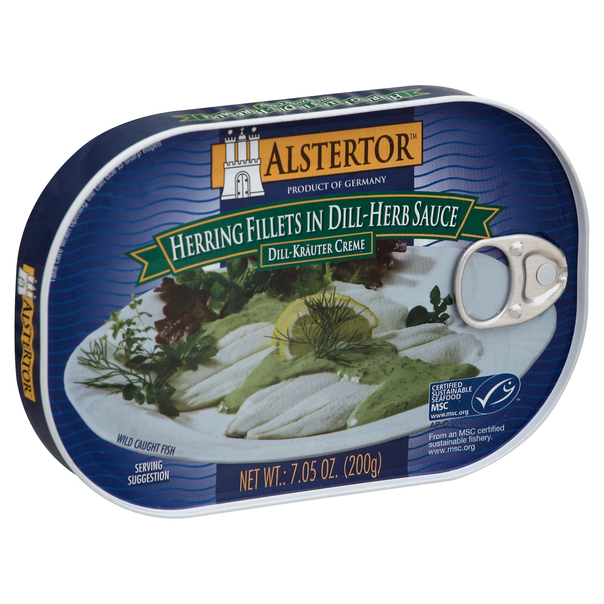 Alstertor Herring Dill Herb Sauce 7 oz (Pack Of 18)