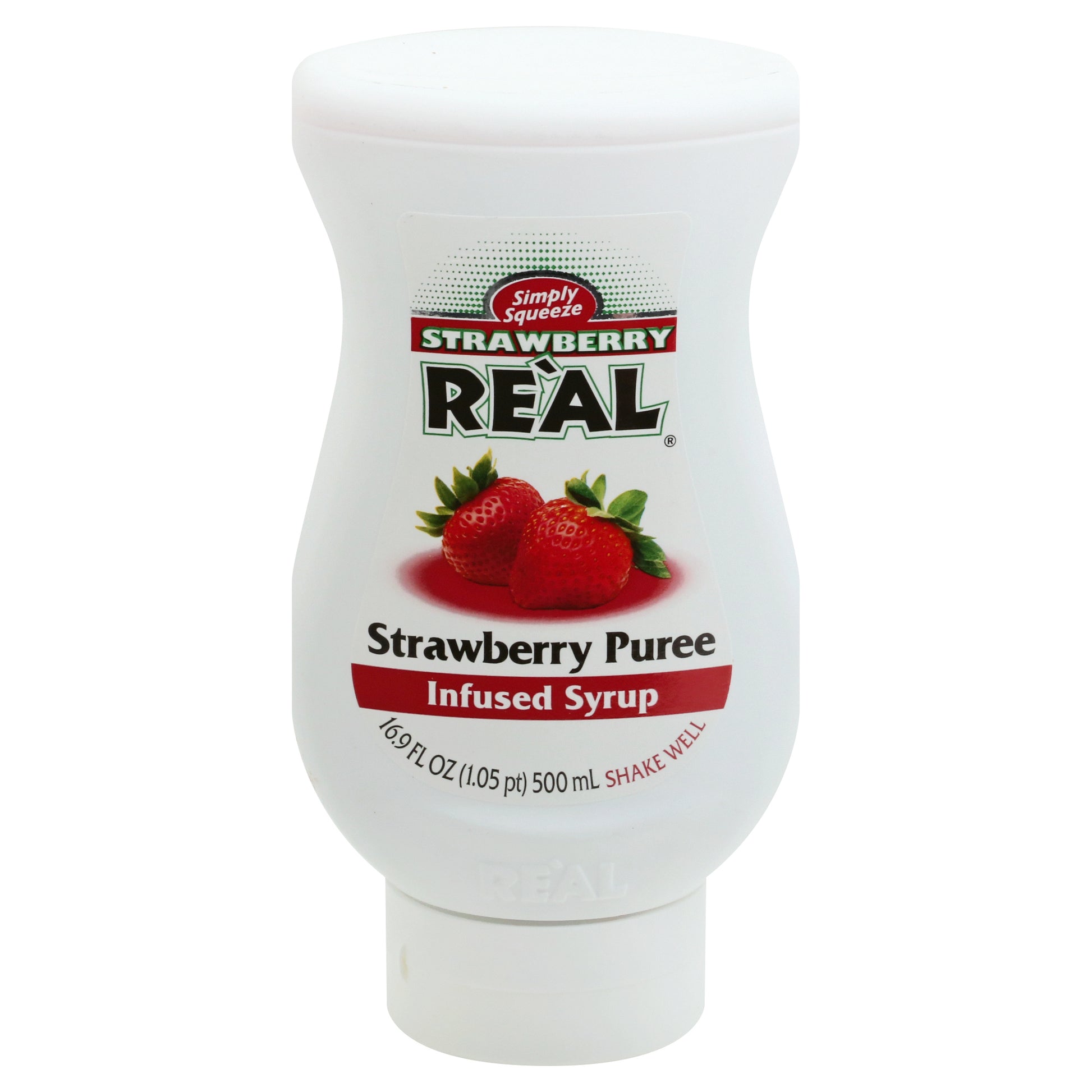 Coco Real Syrup Strawberry Real 16.9 FO (Pack Of 6)