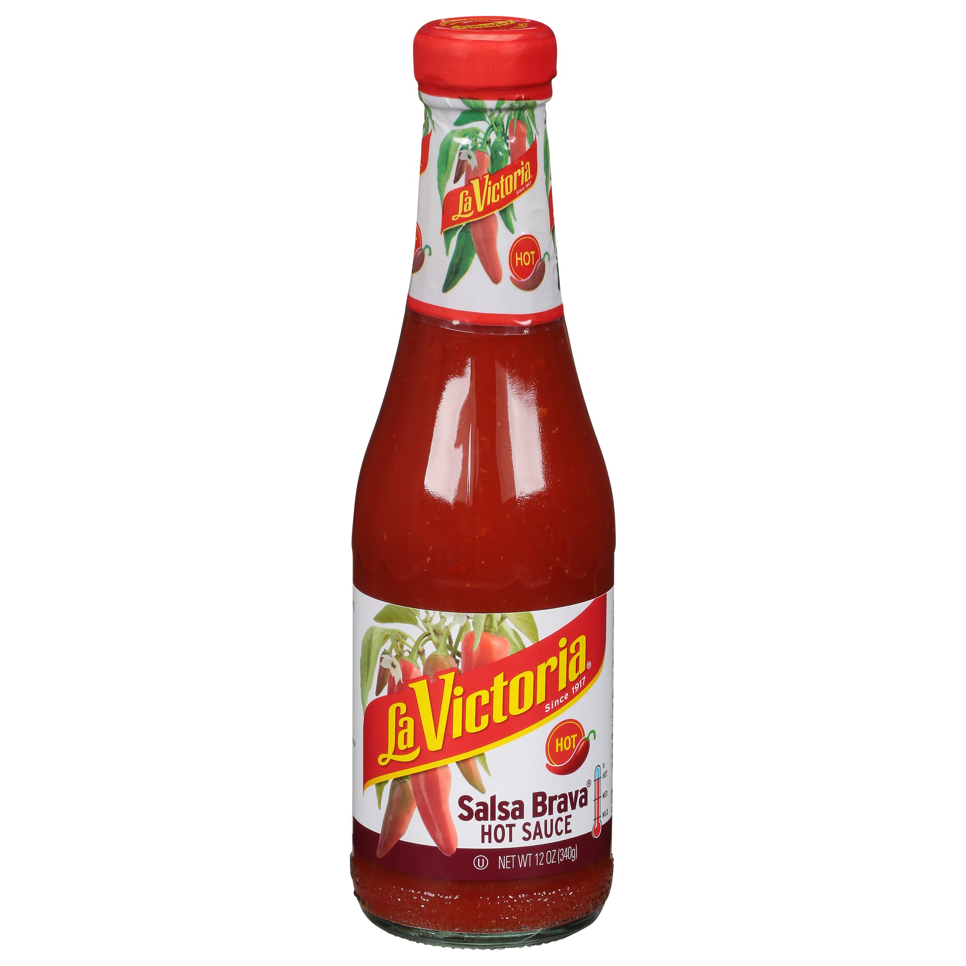 La Victoria Sauce Hot Salsa Brava 12 Oz (Pack Of 12)