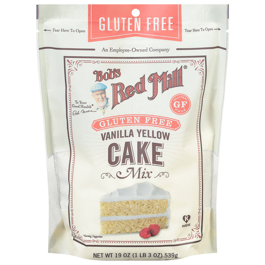 Bobs Red Mill Mix Cake Vanilla 19 oz (Pack Of 4)