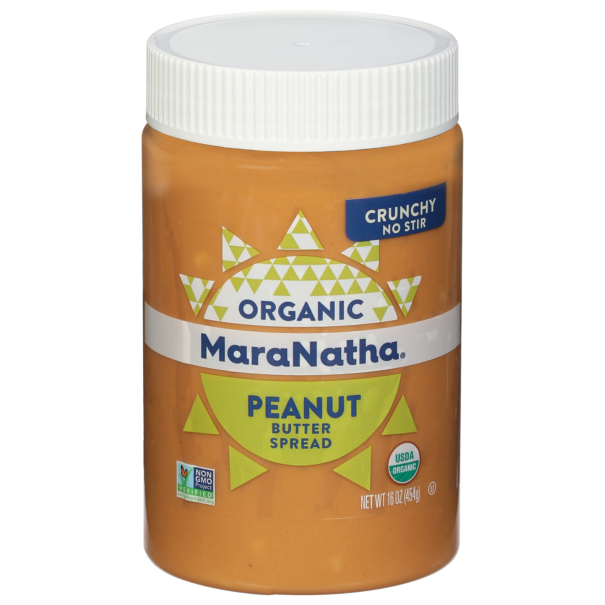 Maranatha Peanut Butter Nostir Crunchy Organic 16 oz (Pack Of 6)