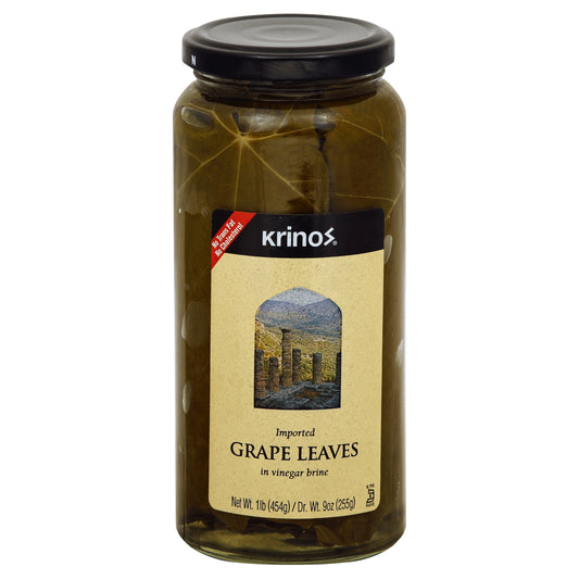 Krinos Grape Leaves 16 oz (Pack Of 6)