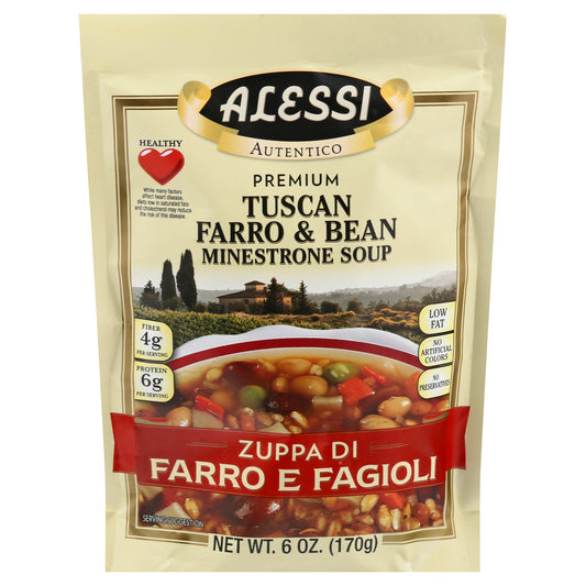 Alessi Mix Soup Tscn Farro Bean 6 oz (Pack Of 6)