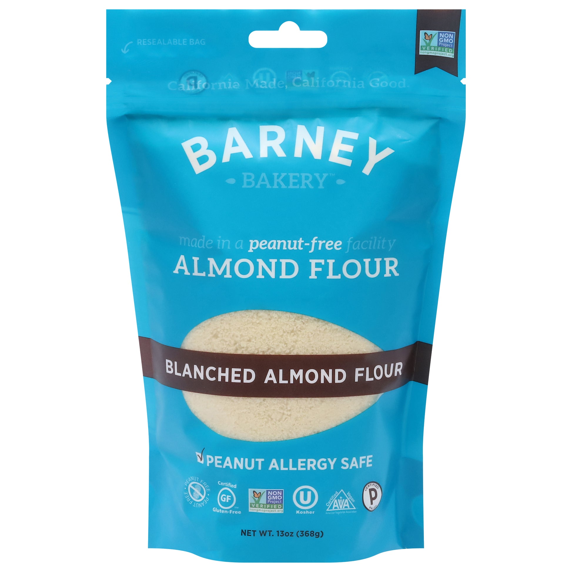 Barney Butter Flour Almond Blanched 13 oz (Pack Of 6)