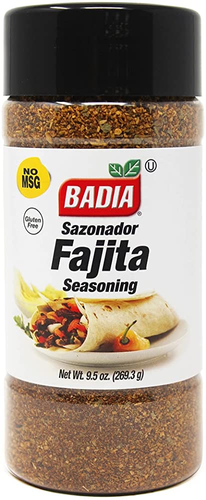 Badia Spices - Spice Fajita Seasoning 9.5 oz (Pack of 12)