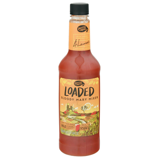 Master Of Mixes Mix Bloody Mary Loaded 33.8 oz (Pack of 6)