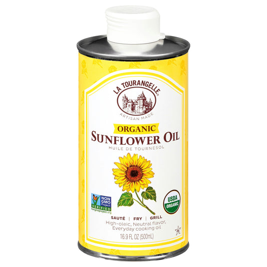 La Tourangelle Oil Sunflower Organic 16.9 oz (Pack of 6)