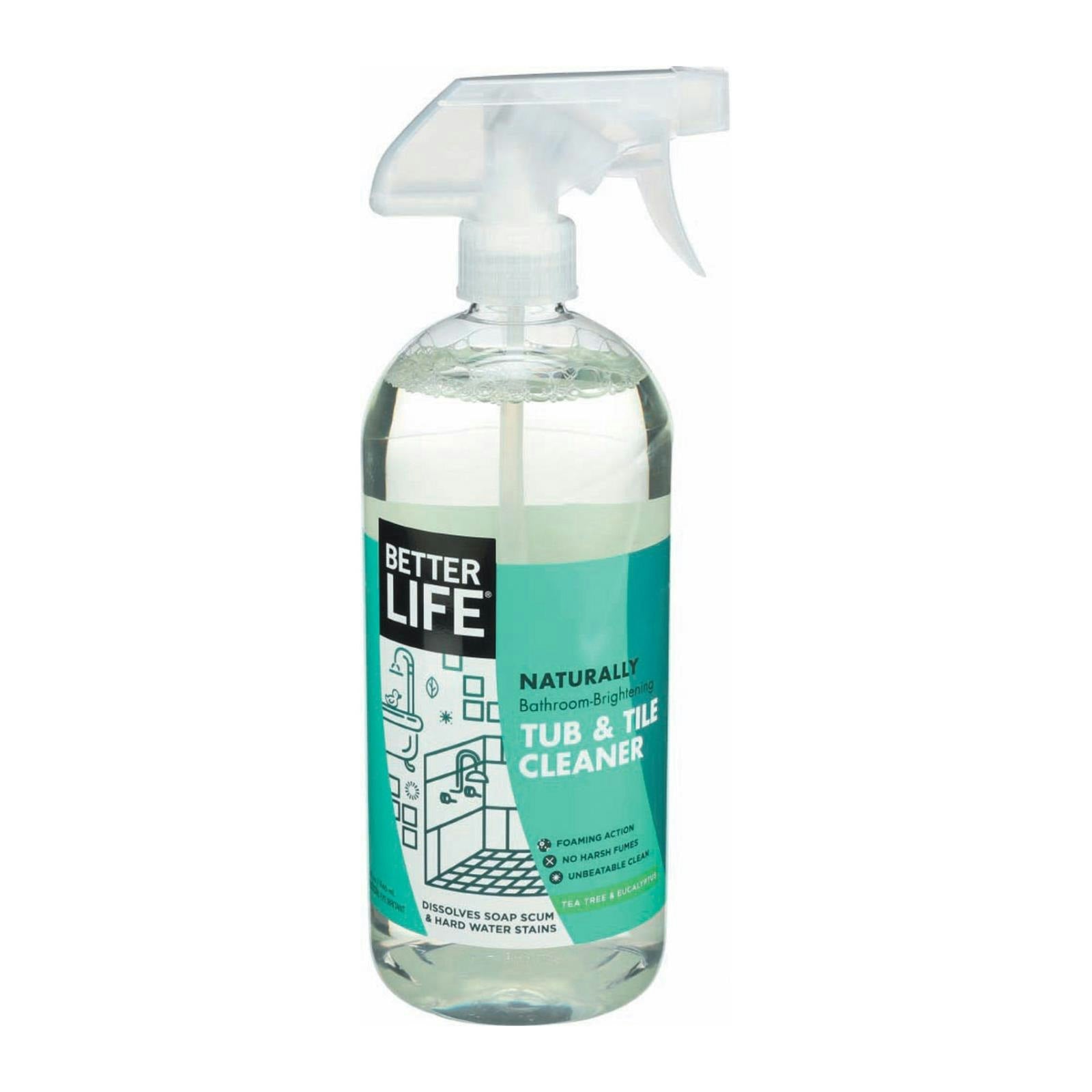 Better Life Cleaner - Tub & Tile  32 Oz Pack of 6