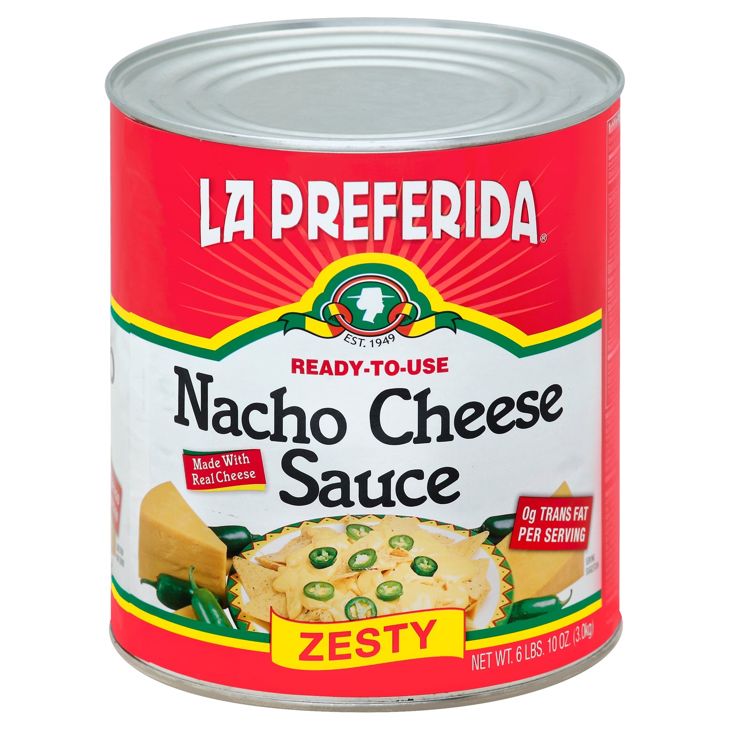 La Preferida Sauce Cheese Nacho 106 oz (Pack Of 6)